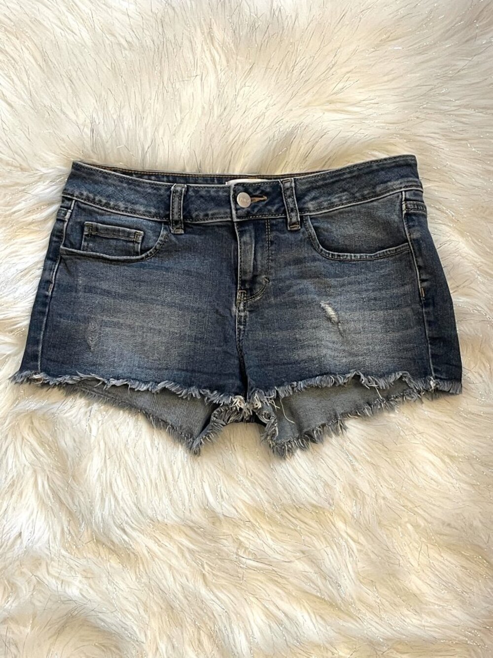 Victoria's Secret PINK Shorts Denim Jean Blue Size 4